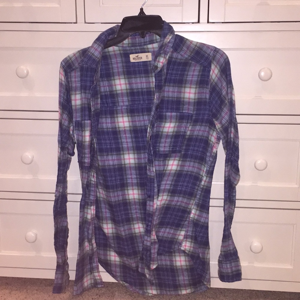 Blue flannel